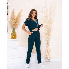 Брючний костюм з намистом, арт. 432, пляшка