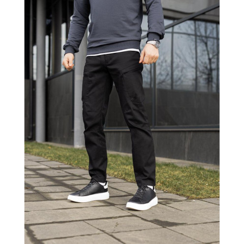 Штани-карго Pobedov Skystone Чорний