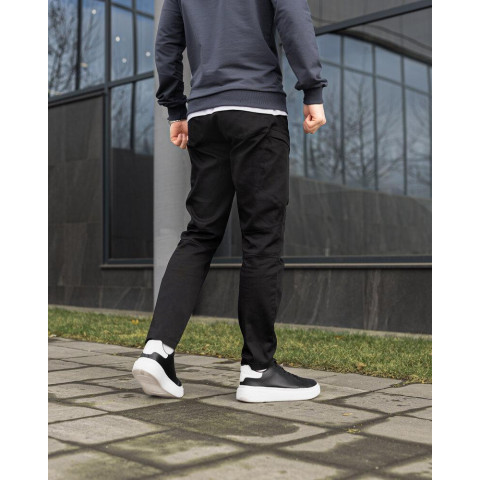 Штани-карго Pobedov Skystone Чорний