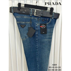Джинси PRADA СИНІЙ JnPR001