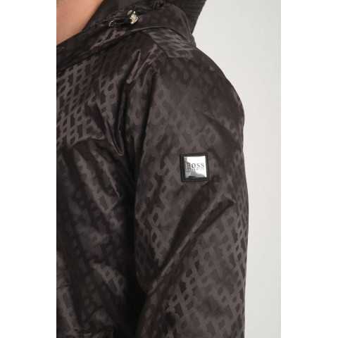 Куртка вітровка чорний JakHBn013