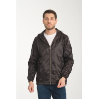 Куртка вітровка чорний JakHBn013