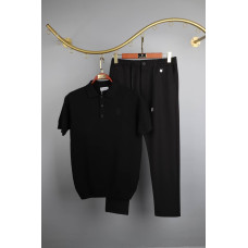 Костюм штани + поло Brunello Cucinelli ЧОРНИЙ KitBC001