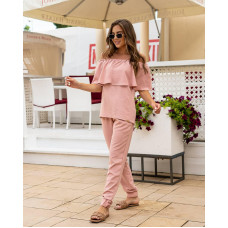 Костюм 430 пудра