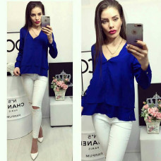 Блуза арт.777 електрик