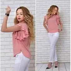 Блуза 902 пудра