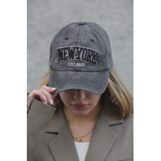 Жіноча Кепка Бейсболка Without New York Gray