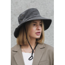 Жіноча Панамка Трансформер З Шнурком Without Shadow Gray