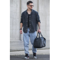 Чоловіча Дорожня Багажна Сумка Without Gym Black