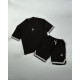 Літній комплект футболка+шорти Air Jordan чорний