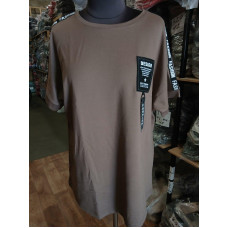 Зручний брючний костюм, арт. 401, кава темна