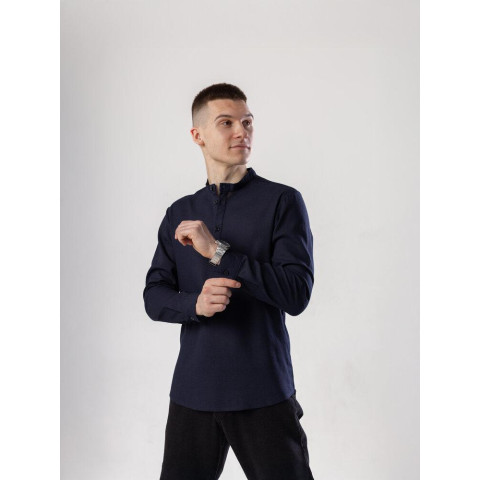 Сорочка Pobedov Exlnt Темно-синій