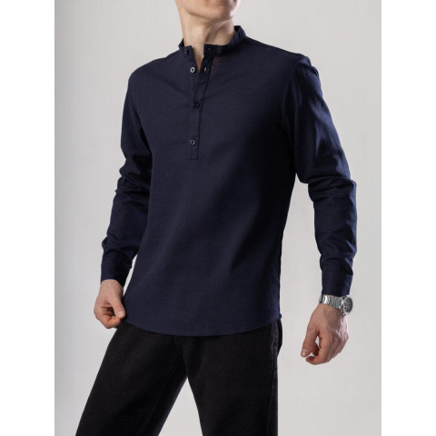 Сорочка Pobedov Exlnt Темно-синій