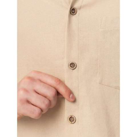 Сорочка Pobedov Founder Темний беж