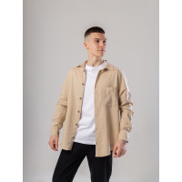 Сорочка Pobedov Founder Темний беж