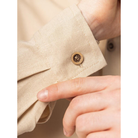 Сорочка Pobedov Founder Темний беж