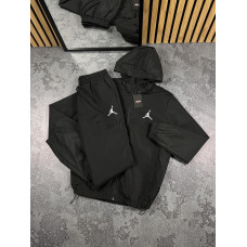 Спортивний костюм Air Jordan плащівка чорний