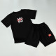 Футболка чорна + шорти HUGO