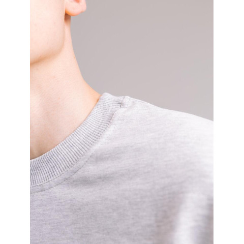 Світшот Pobedov 001 Сірий меланж