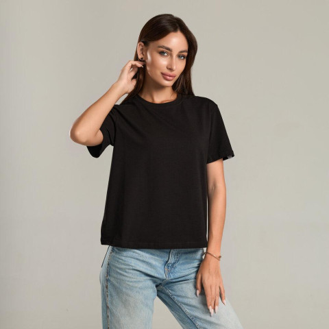 Футболка жіноча Pobedov Freedom Чорний