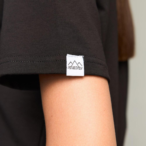 Футболка жіноча Pobedov Freedom Чорний