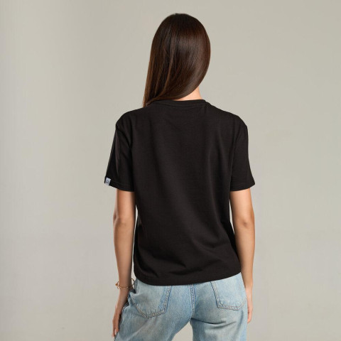 Футболка жіноча Pobedov Freedom Чорний