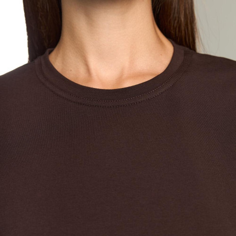 Футболка жіноча Pobedov Freedom Шоколадний