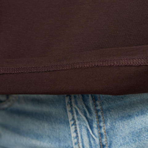 Футболка жіноча Pobedov Freedom Шоколадний