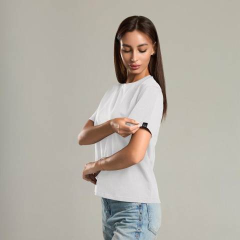 Футболка жіноча Pobedov Freedom Білий