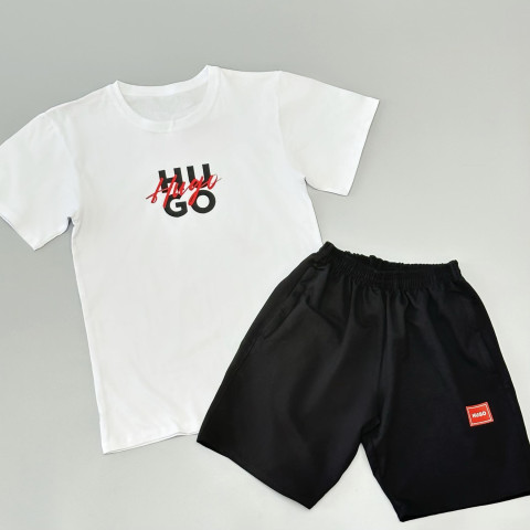 Футболка біла + шорти HUGO
