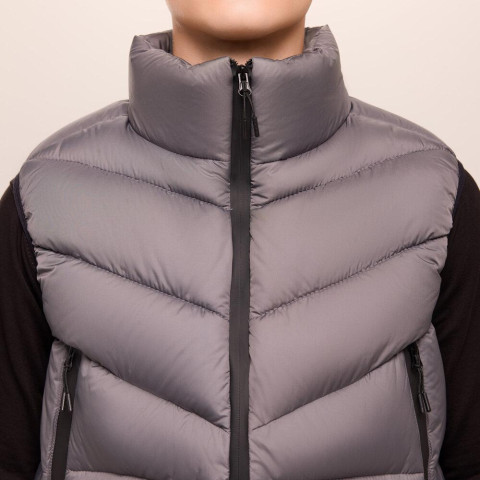 Жилет Pobedov Puffer Темно-сірий