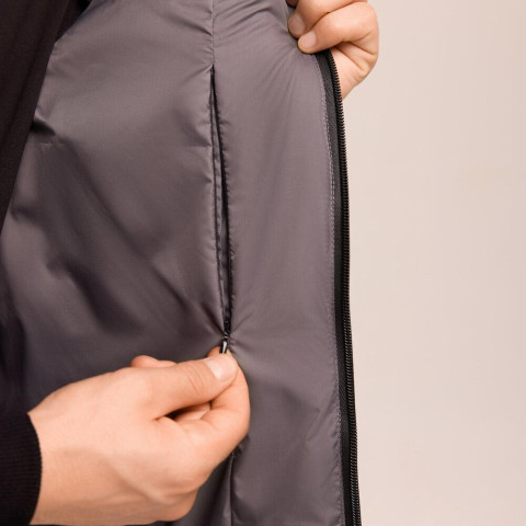 Жилет Pobedov Puffer Темно-сірий