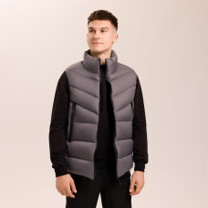 Жилет Pobedov Puffer Темно-сірий