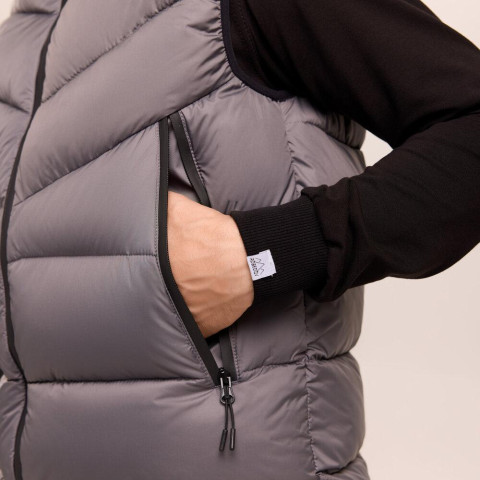 Жилет Pobedov Puffer Темно-сірий