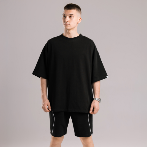 Футболка Pobedov Nude Чорний