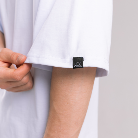 Футболка Pobedov Nude Білий