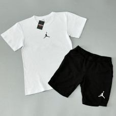 Футболка(біла)+шорти Air Jordan класичний