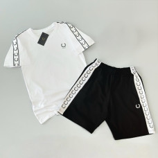 Футболка (біла) + шорти Fred Perry Lampas