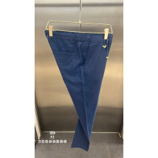 Штани льон ARMANI СИНІЙ PntARM001