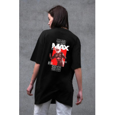 Жіноча Оверсайз Футболка Without З Принтом Max Black