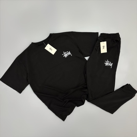 Костюм чорний Stussy