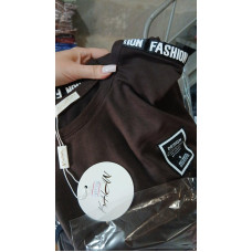 Зручний брючний костюм, арт. 401, шоколад