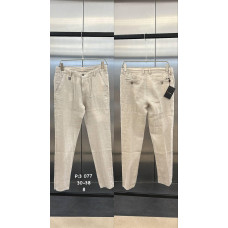 Штани льон LORO PIANA БЕЖ PntLP003