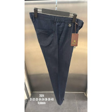 Штани льон LORO PIANA Темно-СИНІЙ PntLP002