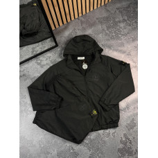 Костюм з плащівки Stone Island чорний