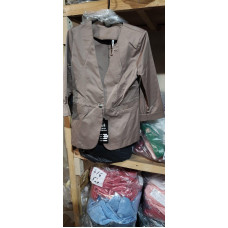 Жакет з укороченим рукавом, арт.12, кава