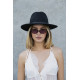 Жіночий Капелюх Fedora З Ремінцем Black