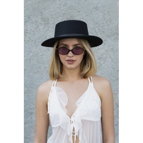 Жіночий Капелюх Without Walter З Ремінцем Black