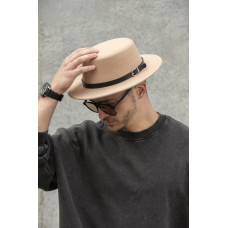 Чоловічий Капелюх Without Walter З Ремінцем Beige