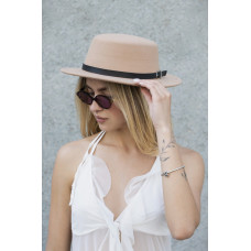 Жіночий Капелюх Without Walter З Ремінцем Beige